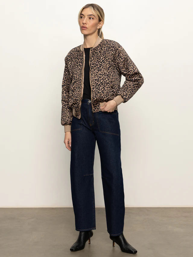 Monroe Sateen Bomber Jacket