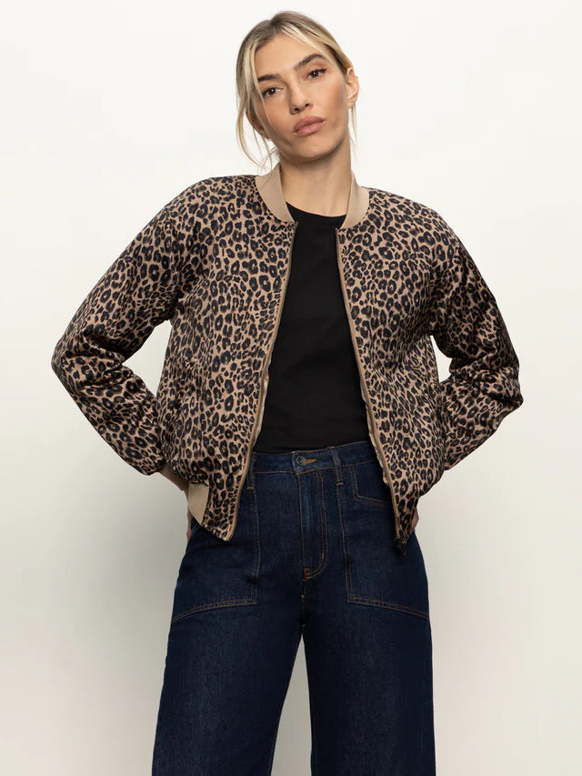 Monroe Sateen Bomber Jacket