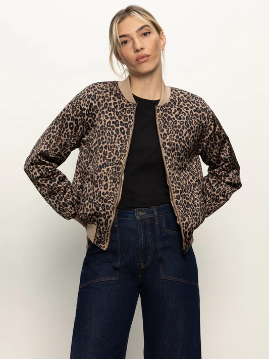 Monroe Sateen Bomber Jacket