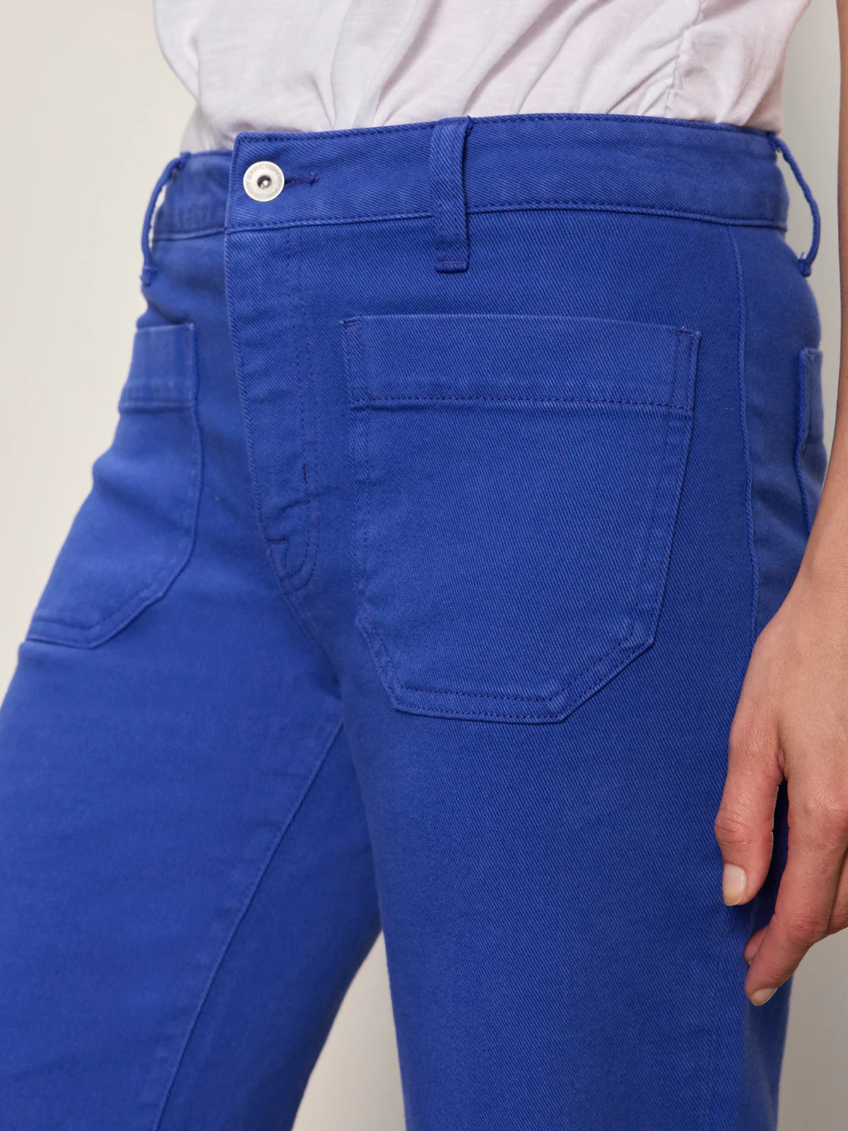 Marine Crop Pant | Luminous Blue