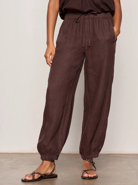 Melody Micro Linen Balloon Pant