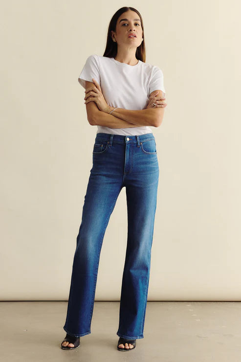 Evie High Rise Slim Boot Jean