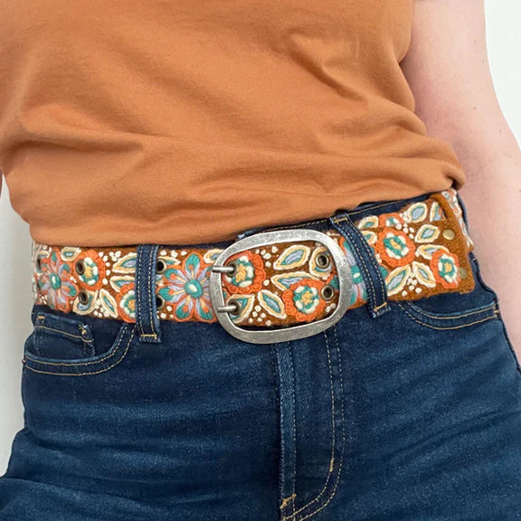 Belt | Ground Cover Embroidered | L