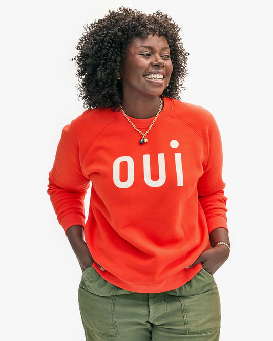Sweatshirt | OUI Blood Orange | S