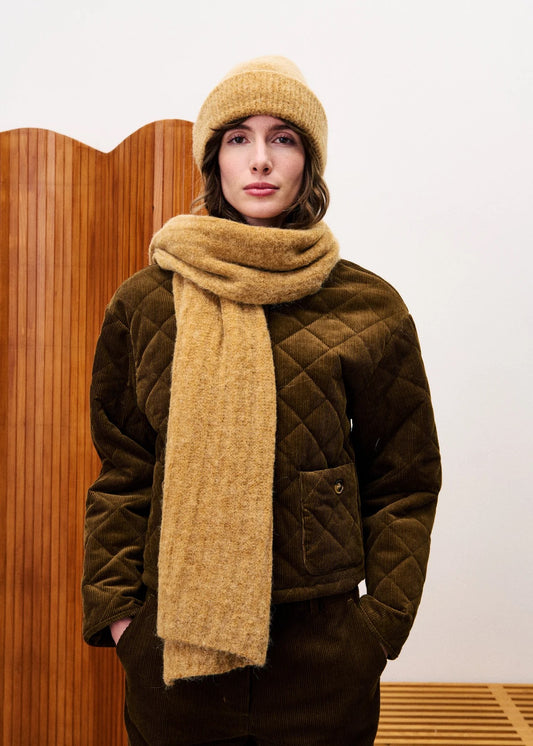 Scarf | FRNCH Corydalis Camel