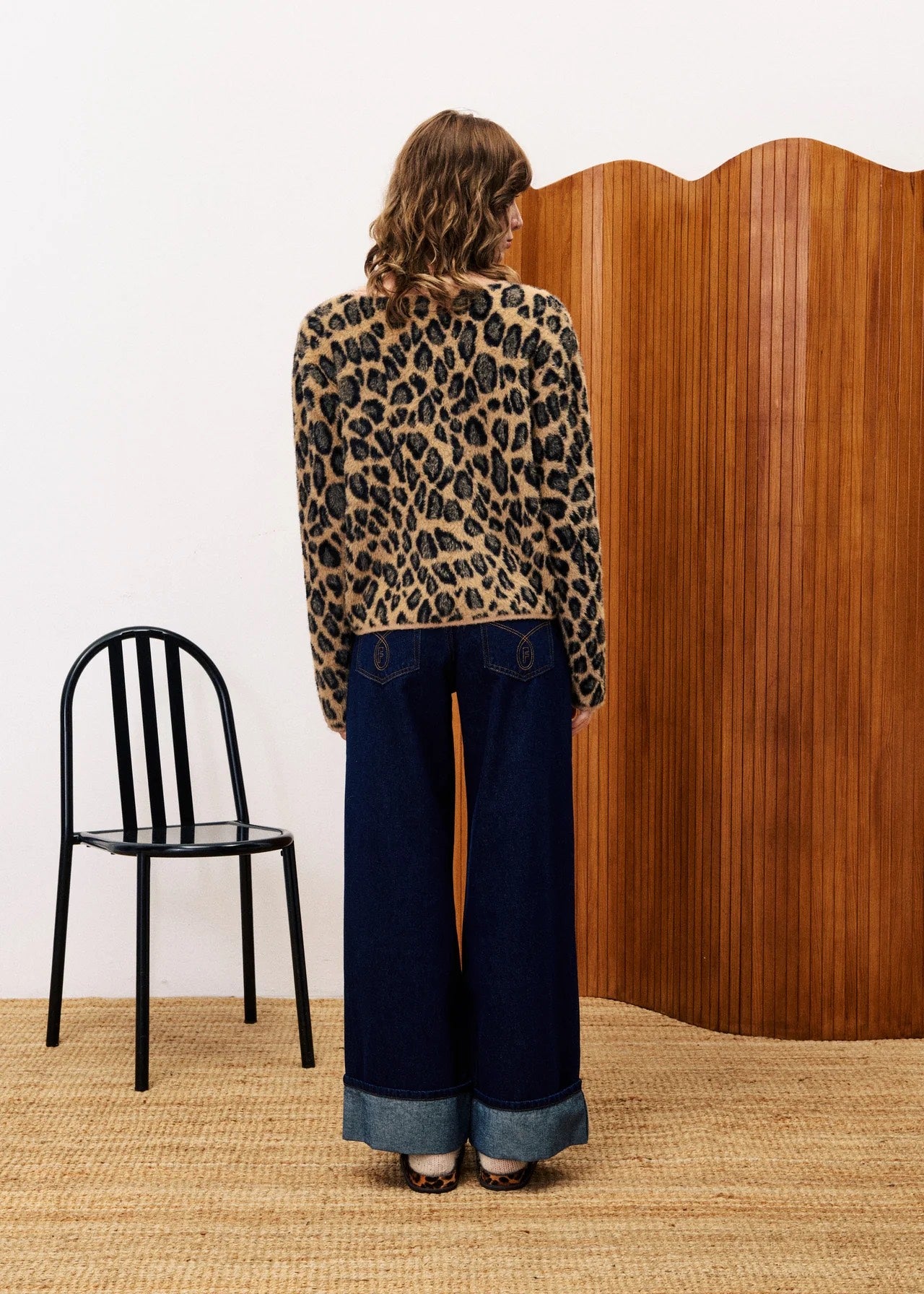 Jacket | FRNCH Begonia Leopard Cardigan | L