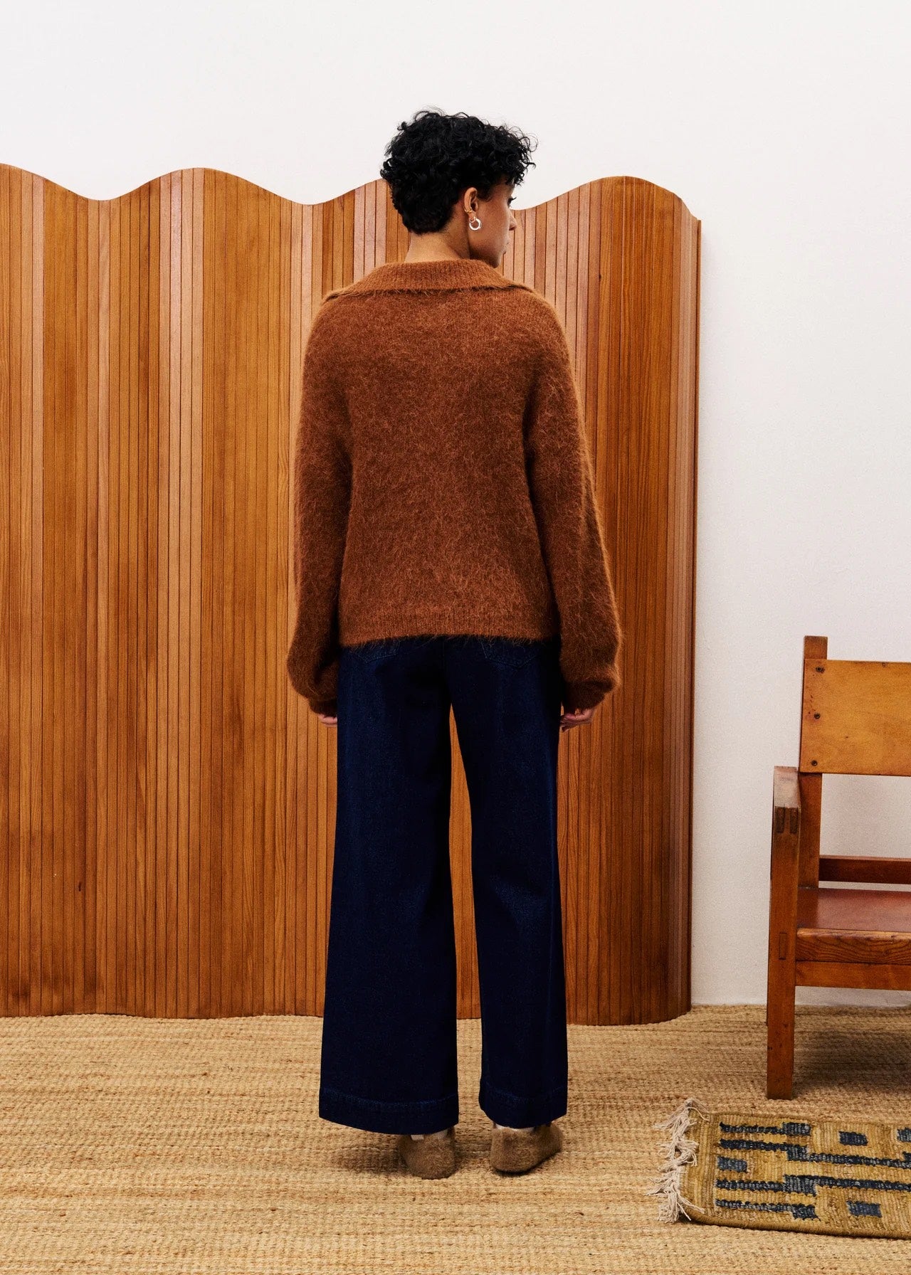 Sweater | FRNCH Josse Ice Brown | M