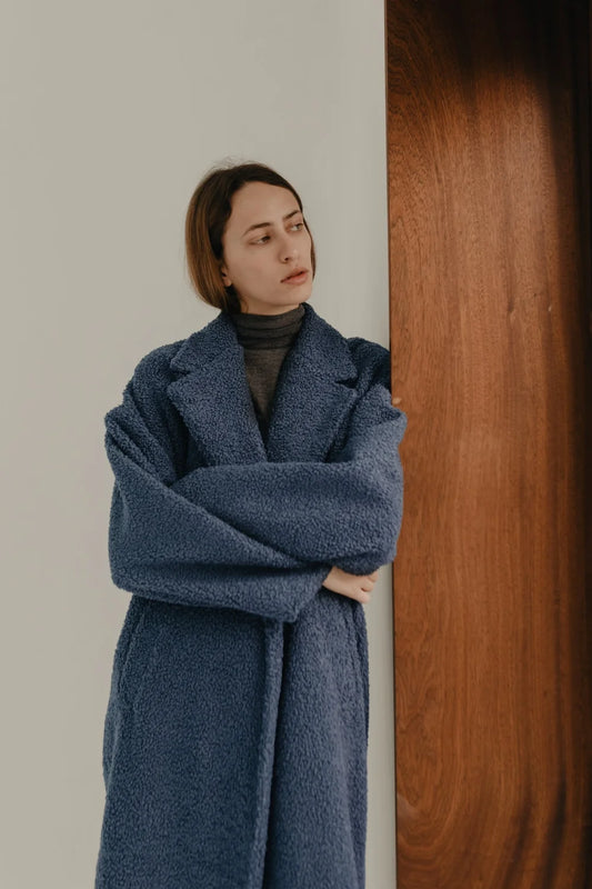 Coat | Van Palma Jacky Navy Blue | XS