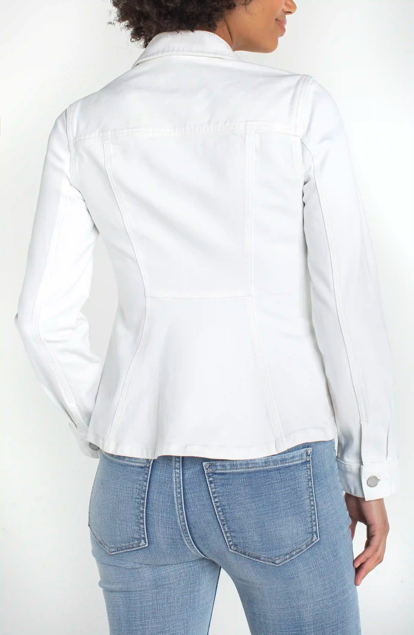 Liverpool Fit & Flare Jacket White
