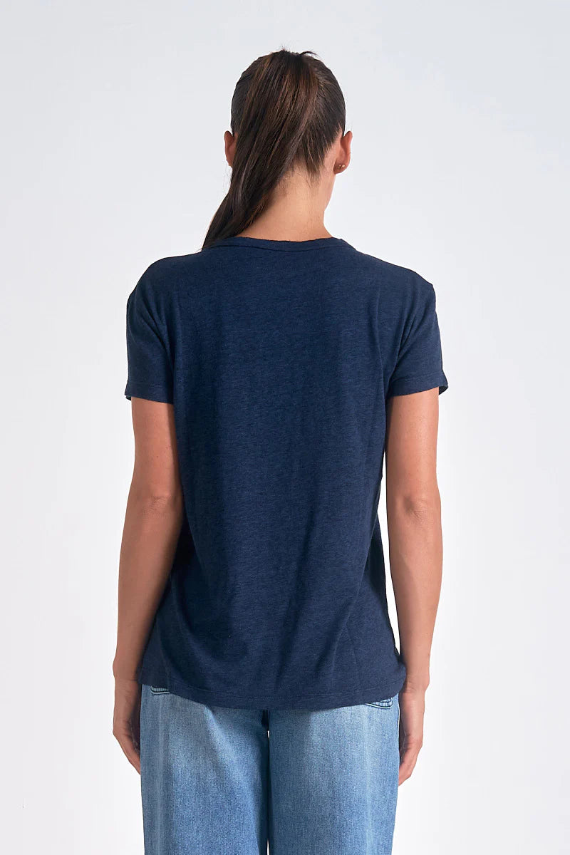 Tee | Navy Elan Amour | S