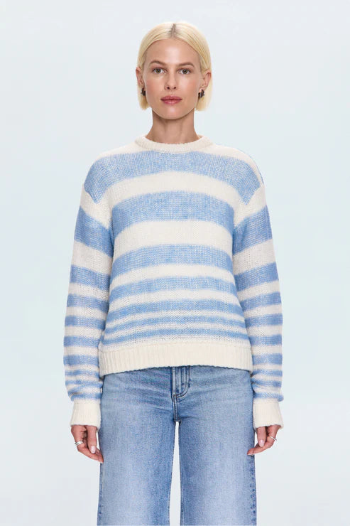 Pistola Moa Striped Bubble Sweater