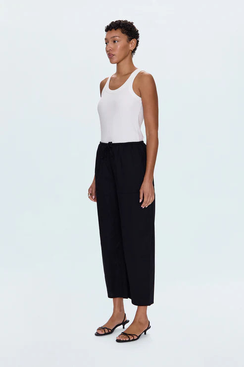 Pant | Noir Poplin | L