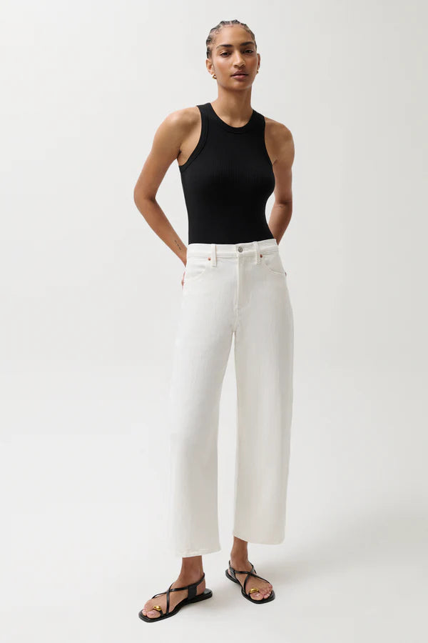 Kyra Ankle Pant | White