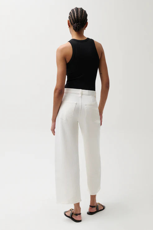 Kyra Ankle Pant | White