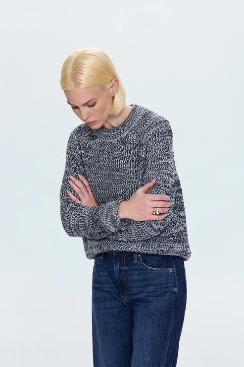 Sweater | Pistola Edie Navy Marl | S