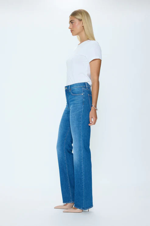 Evie High Rise Slim Boot Jean