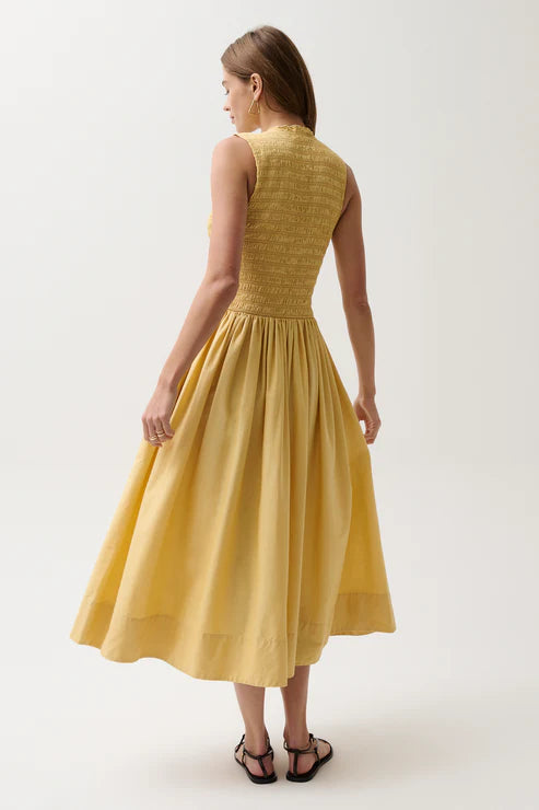 Gladys Dress | Light Tumeric
