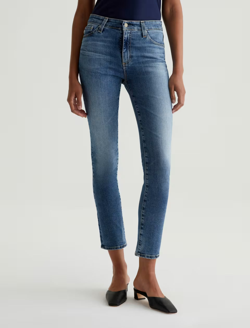 AG Mari Slim Straight Light