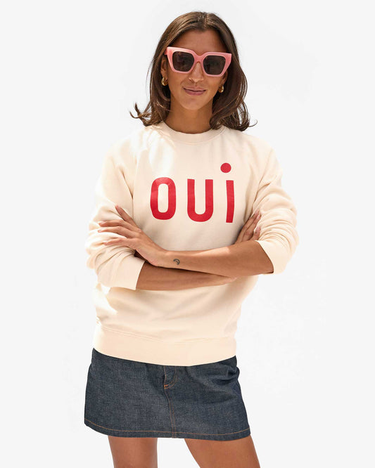 Sweatshirt | OUI Cream | M