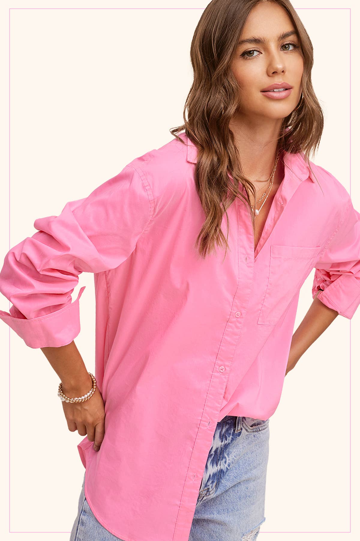 Blouse | White Poplin | S