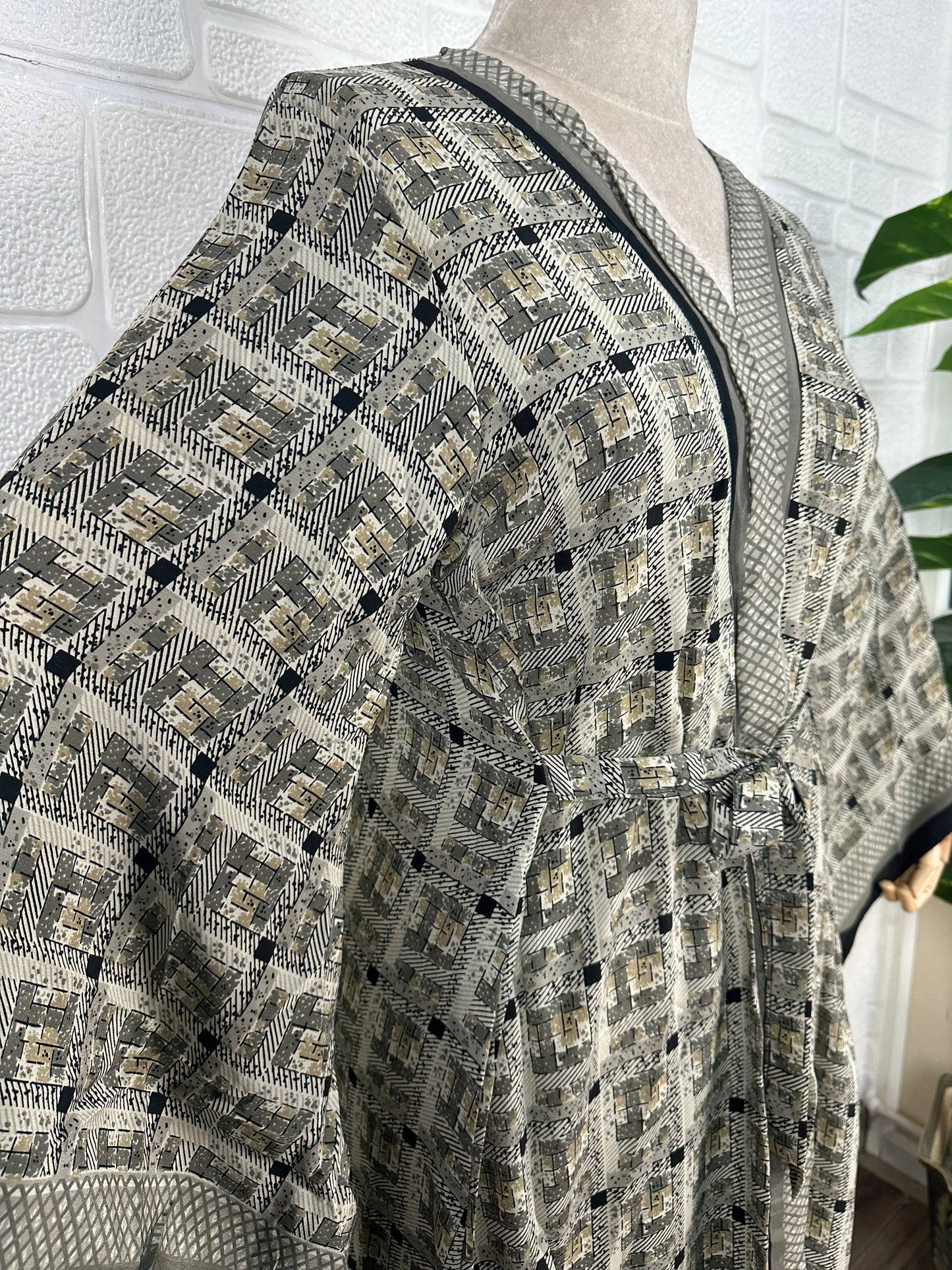 Recycled Silk Kimono