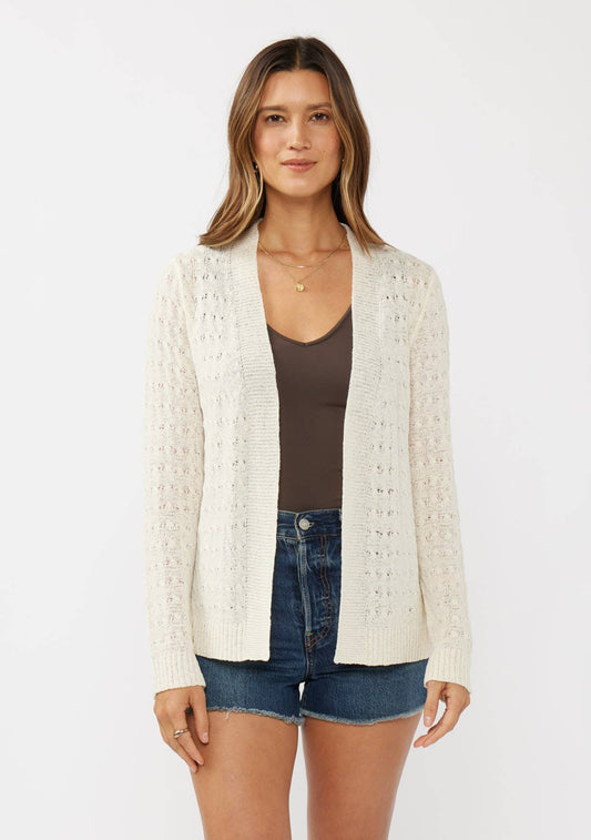 Textured Ribbed Cardigan