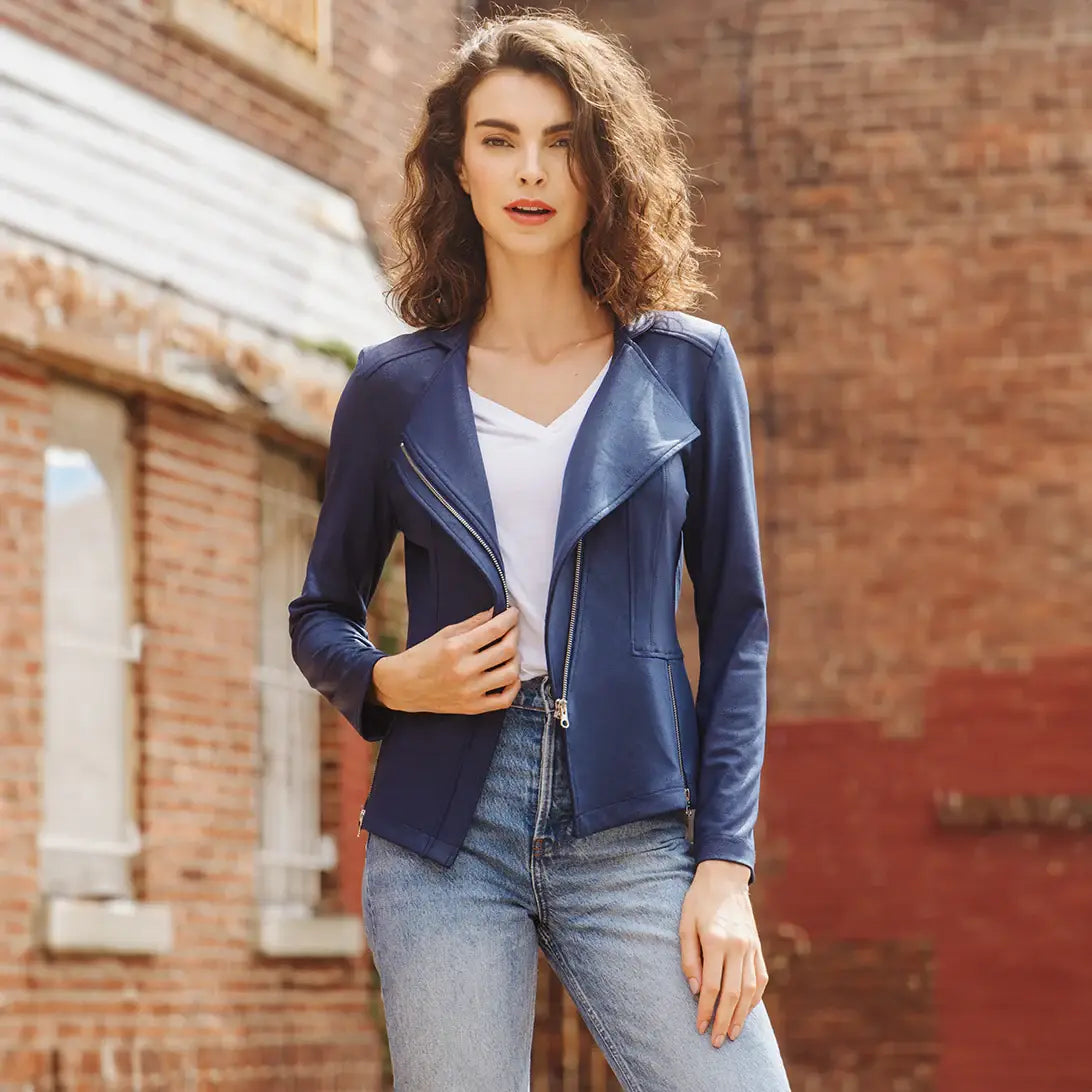 Liquid Leather ™ Signature Jacket: Merlot / L