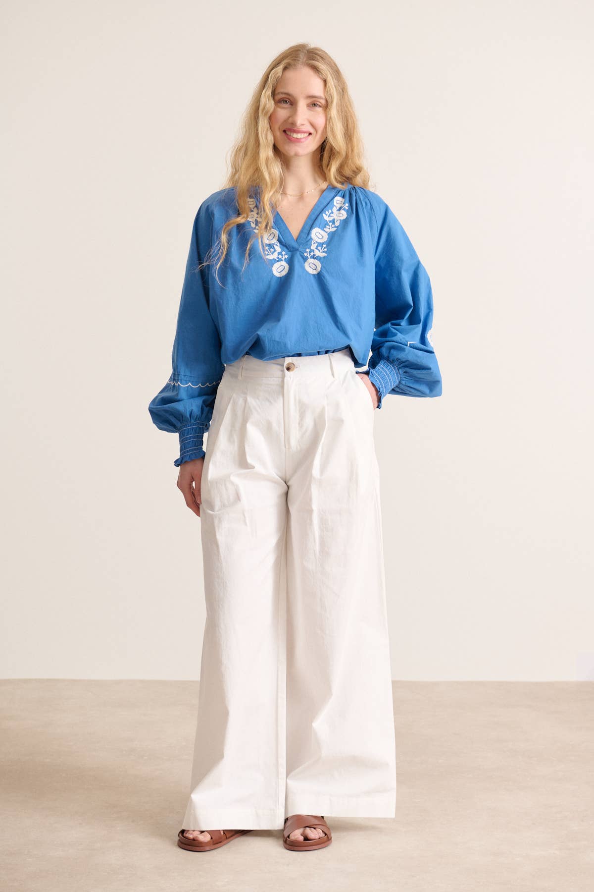 Blouse | French Blue | XS