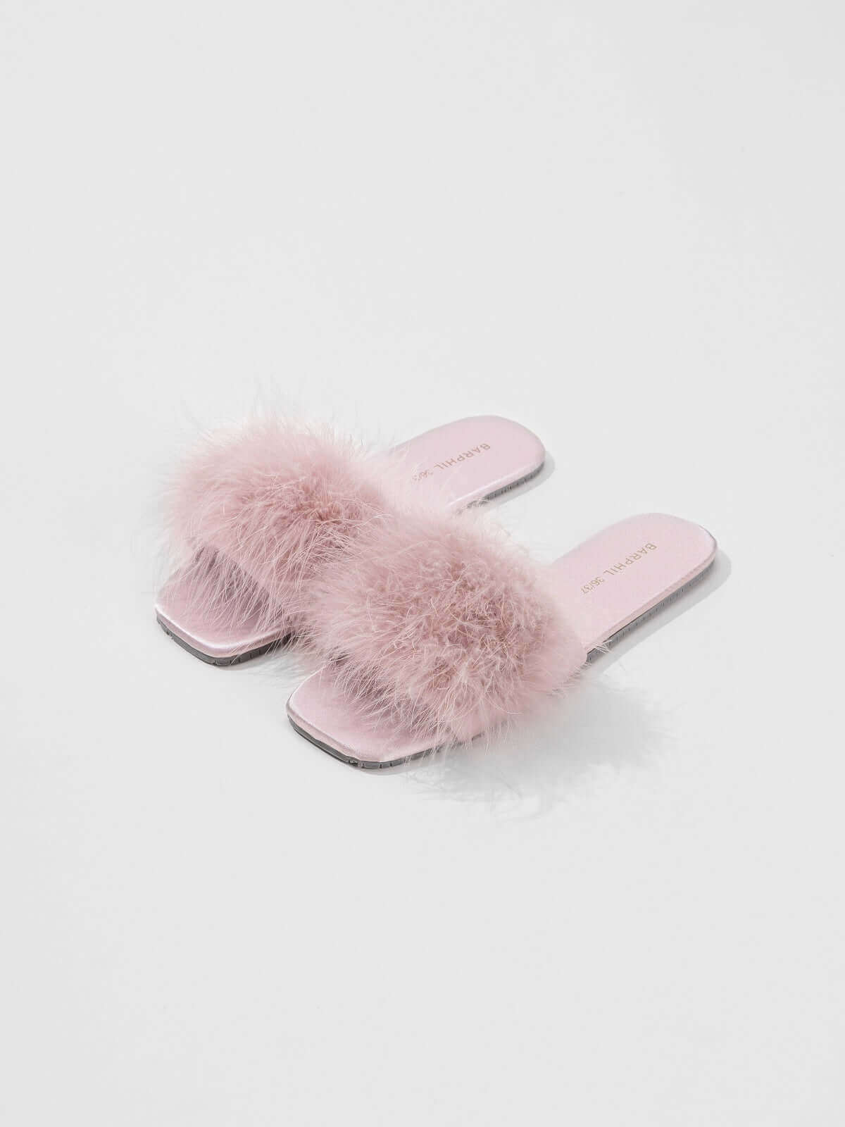 Shoe | Pink Feather Slippers | 9/10