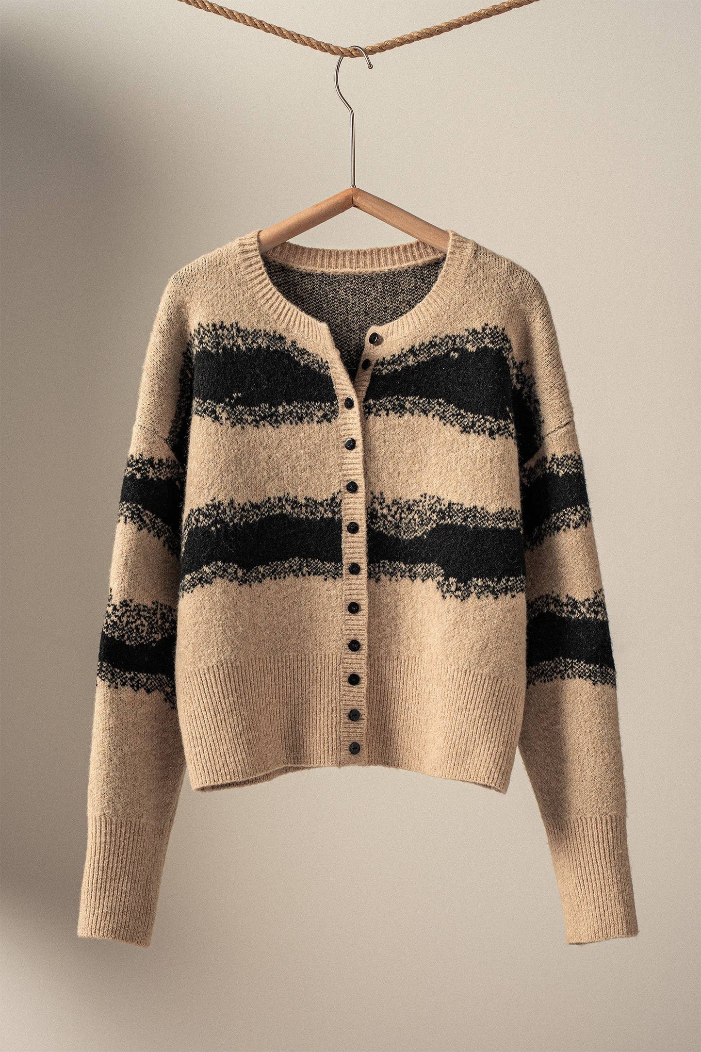 Western Stripe Cardigan