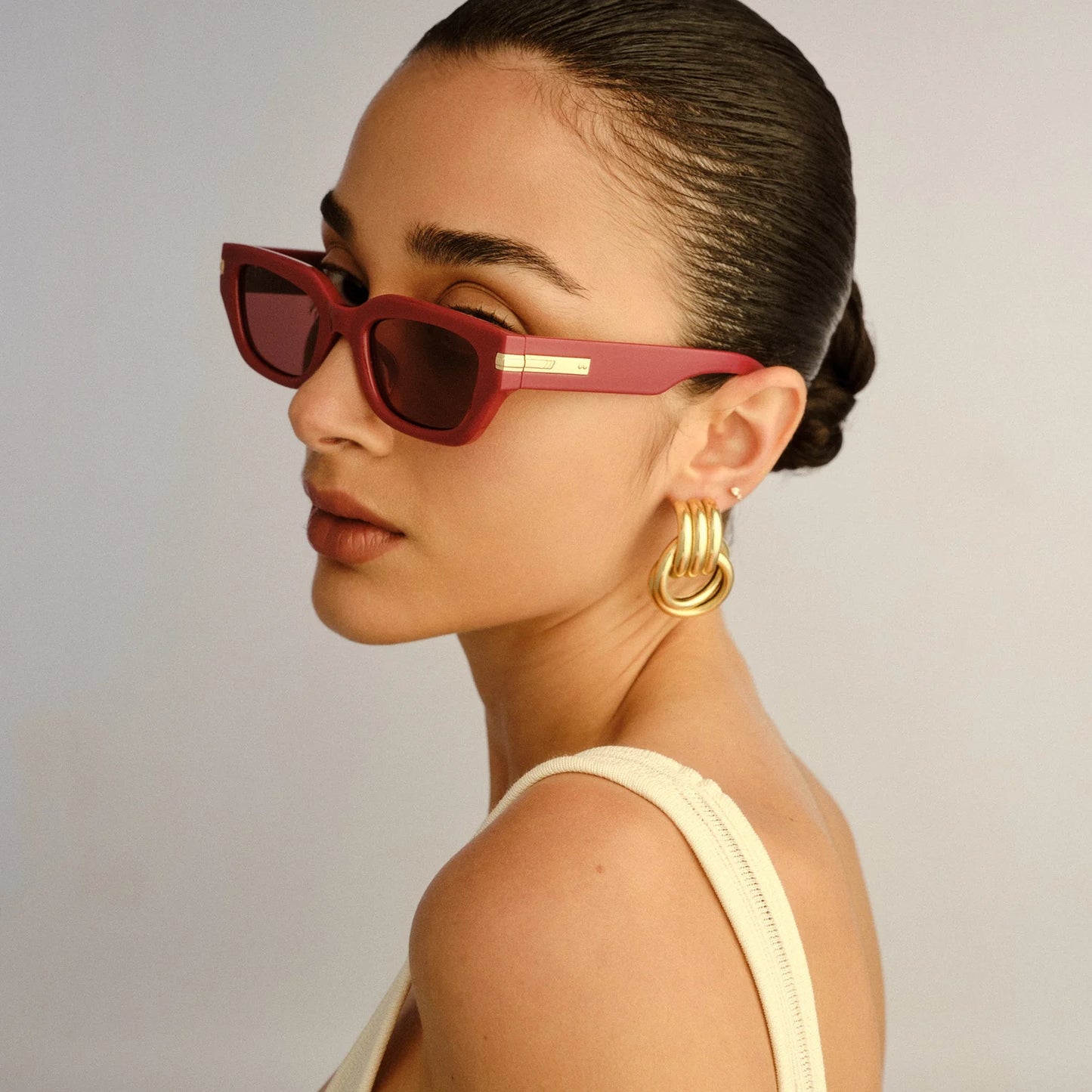 Cubito Sunglasses | Burgundy