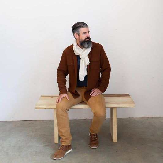 Sand 100% Cashmere Scarf