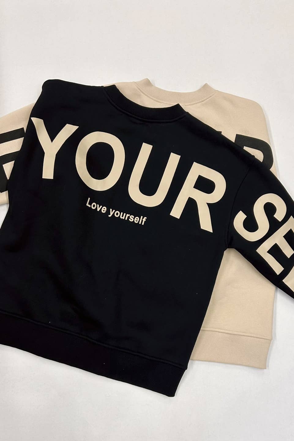 Sweatshirt | Be Yourself Black | S