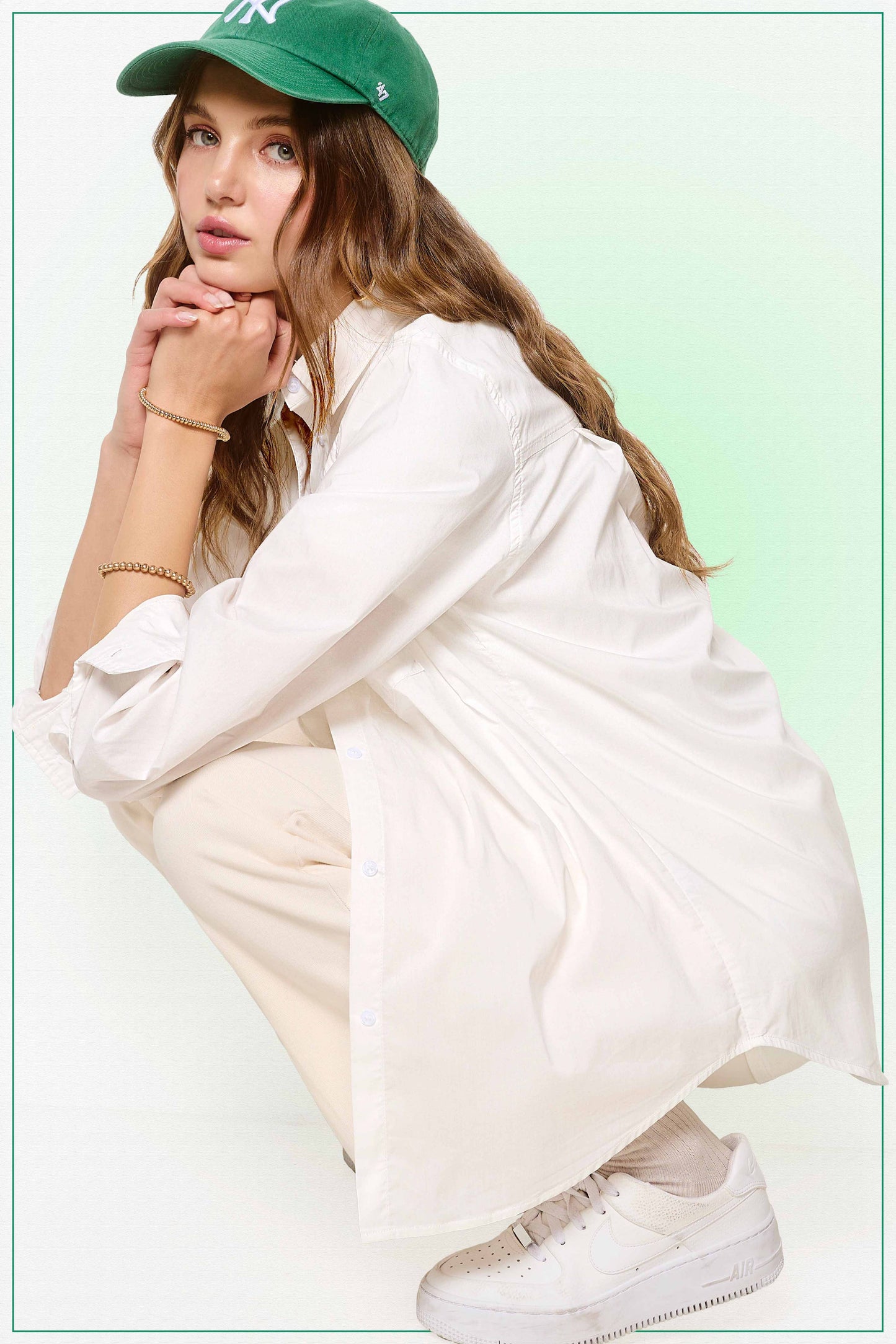 Blouse | White Poplin | S