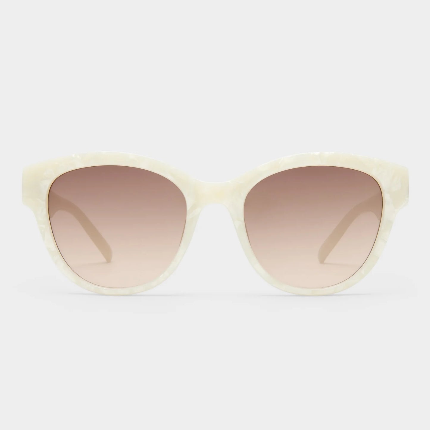 Majestic Sunglasses | White Marble