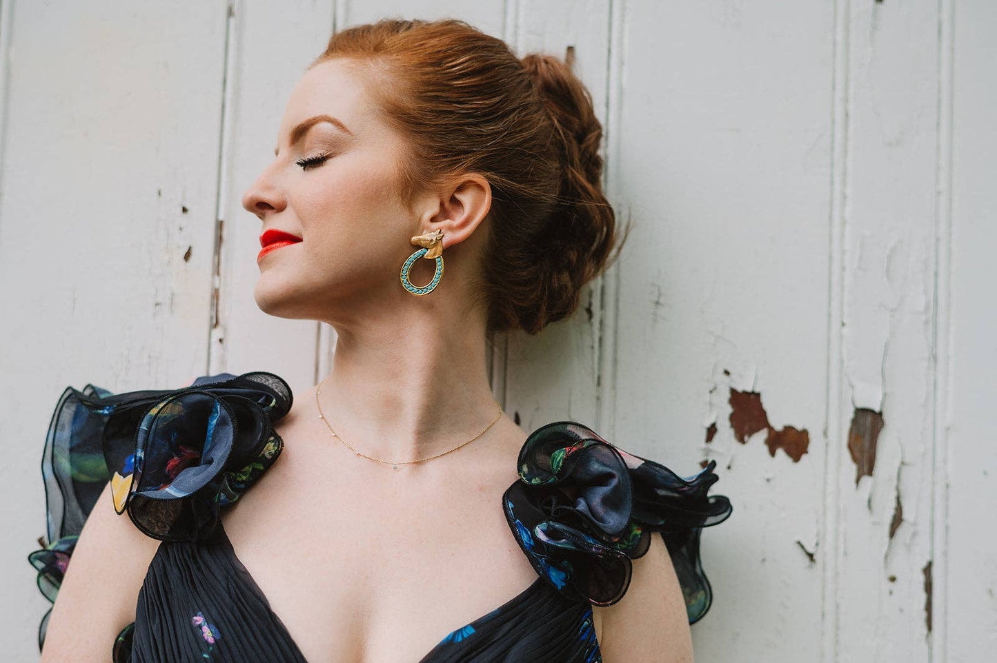 Lexington Horse Earring