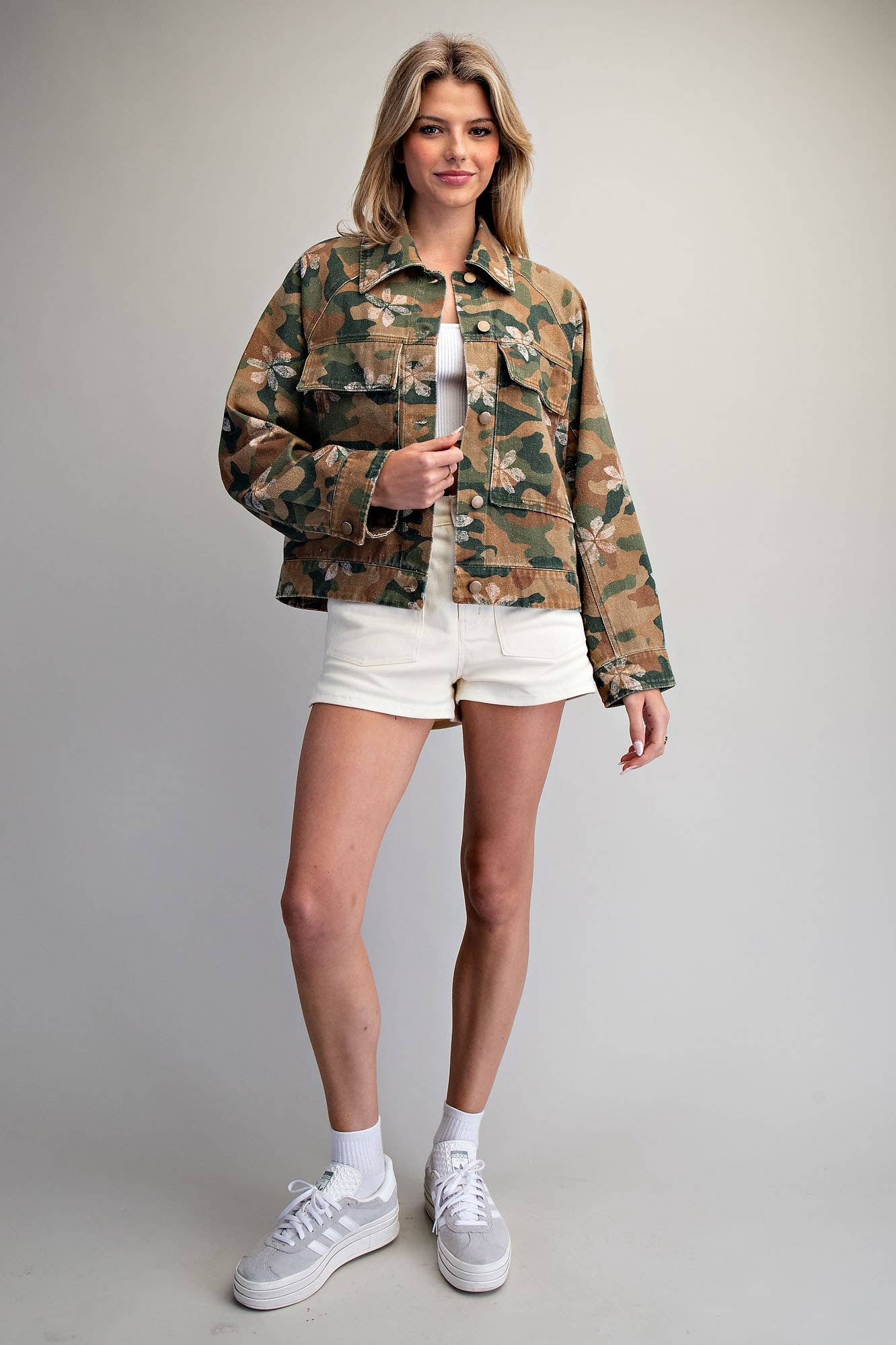 Floral Camo Jacket