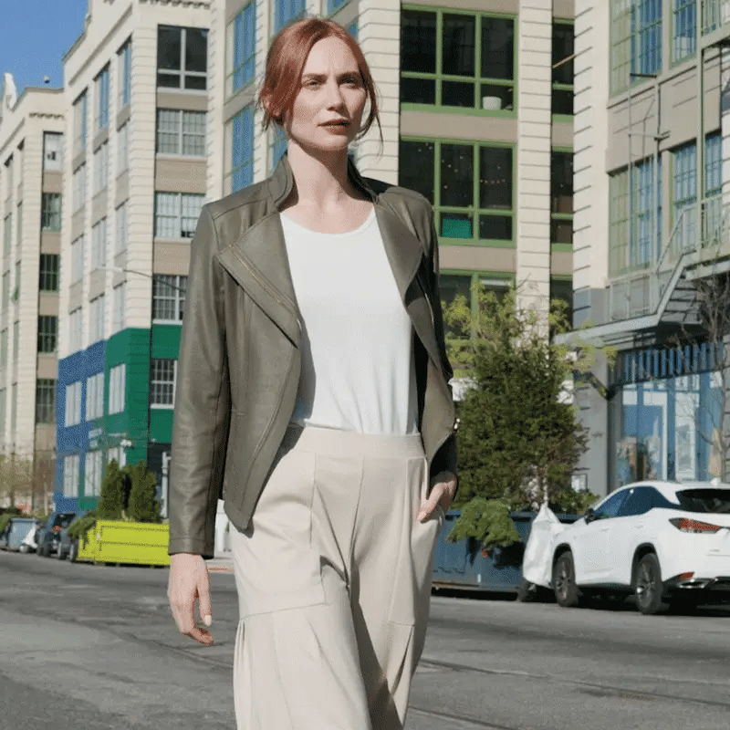 Liquid Leather ™ Signature Jacket: Merlot / L