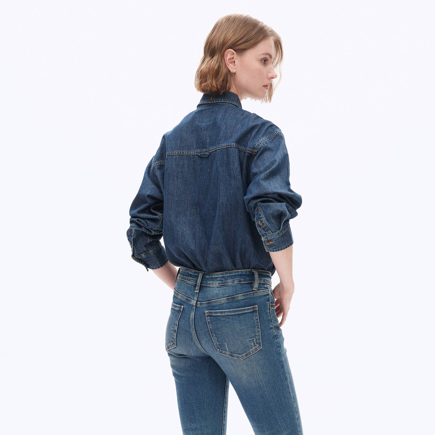 Bayeas Denim Shirt | S