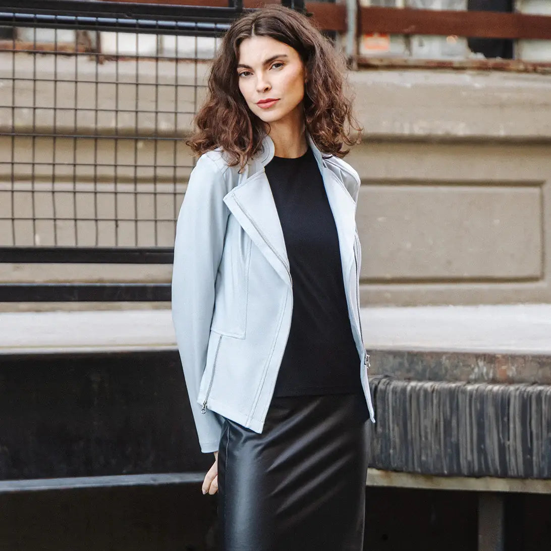 Liquid Leather ™ Signature Jacket: Merlot / L