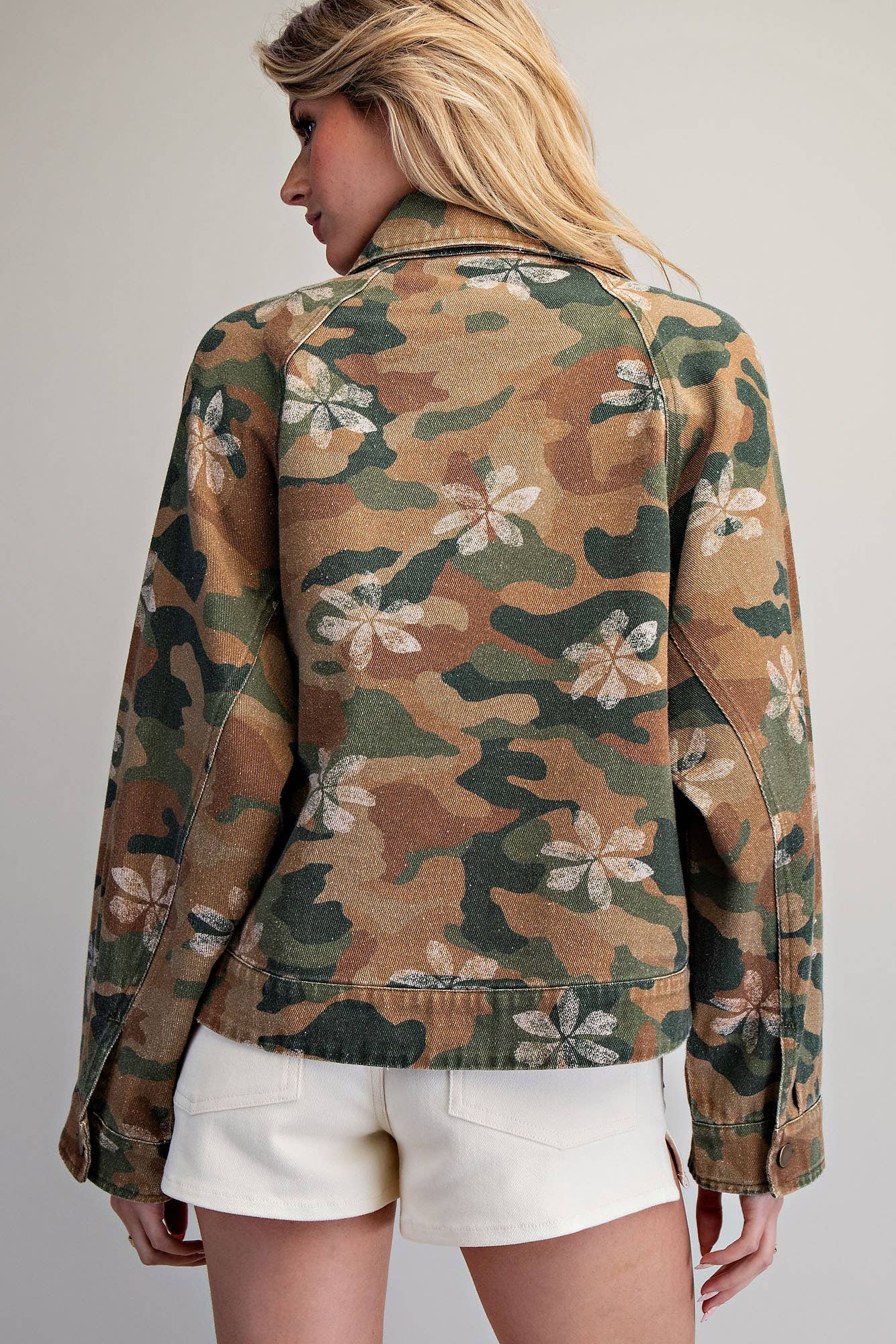 Floral Camo Jacket