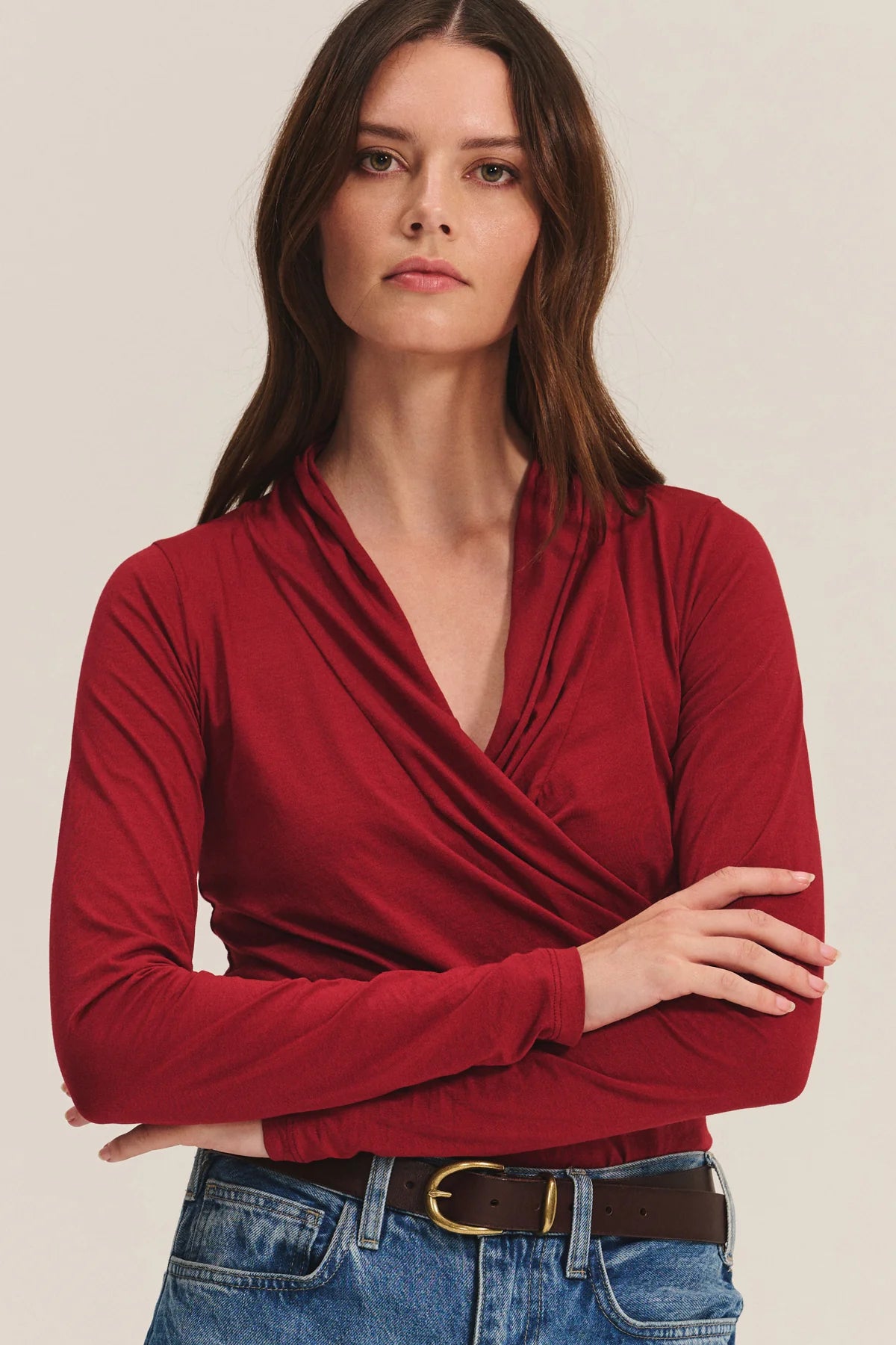 Velvet Meri Top | Ruby