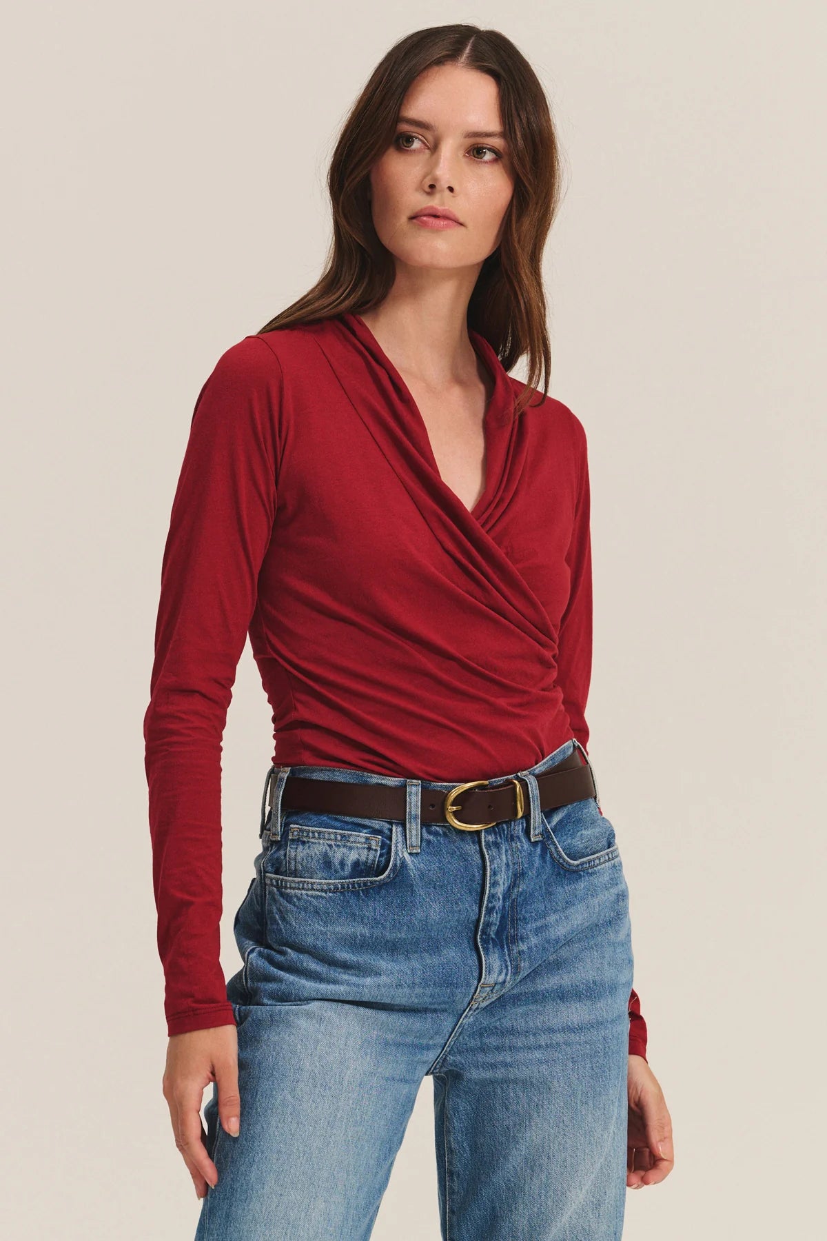 Velvet Meri Top | Ruby