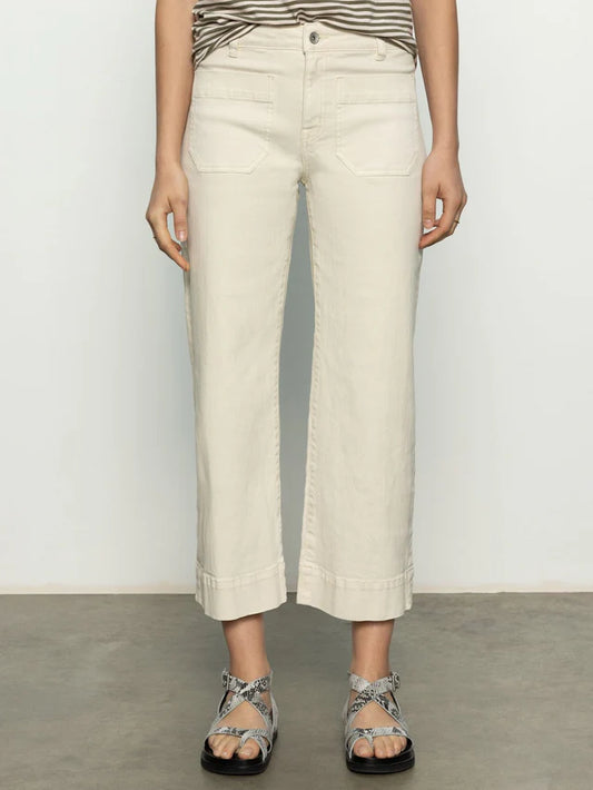 Sanctuary Marine Crop Pant | French Vanilla