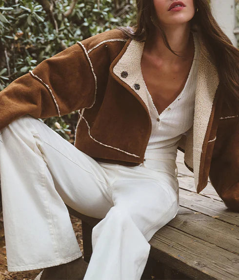 Jacket | Velvet Kelly Sherpa | S